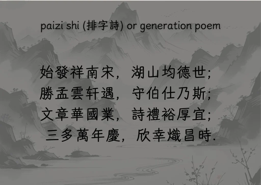 A Poem That Binds Generations – BlueLamb Asia